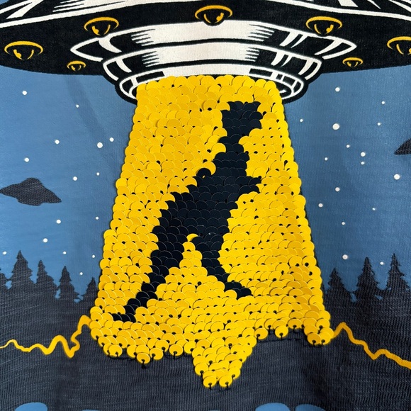 GAP Sequin T-Shirt Hoodie - Picture 12 of 15